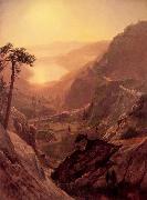 View of Donner Lake, California Bierstadt
